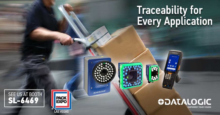 DATALOGIC BRINGS SOLUTIONS FOR EVERY TRACEABILITY APPLICATION TO PACK EXPO 2021